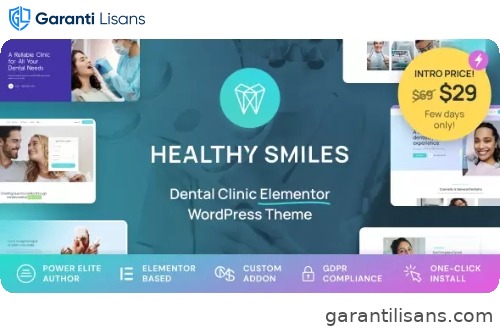 Healthy Smiles – Dental WordPress Theme
