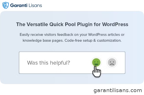 Helpful – Article Feedback Plugin for WordPress