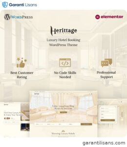 Herittage – Hotel Booking WordPress Theme