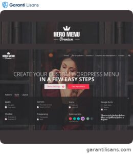 Hero Menu – Responsive WordPress Mega Menu Plugin