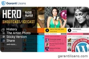 Hero – Shoutcast and Icecast Radio Player With History – WordPress Plugin