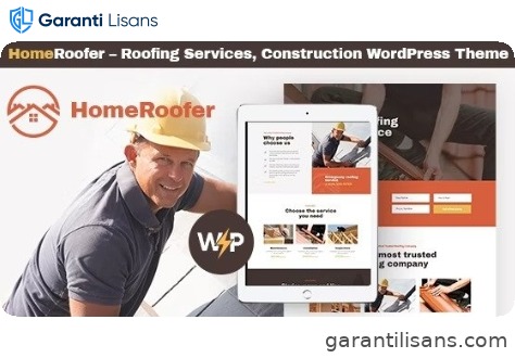 HomeRoofer | Roofing Company Services & Construction WordPress Theme