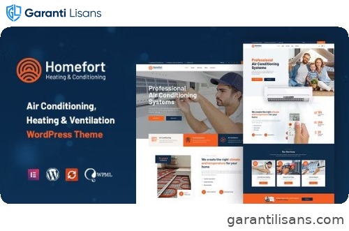Homefort – Air Conditioning & Heating WordPress Theme + RTL