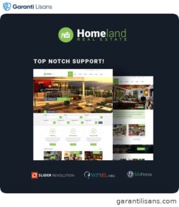 Homeland – Responsive Real Estate Theme for WordPress