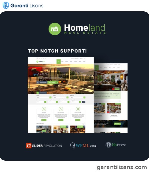 Homeland – Responsive Real Estate Theme for WordPress