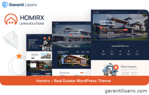 Homirx – Real Estate WordPress Theme