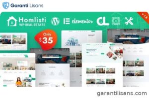 Homlisti – Real Estate WordPress Theme + RTL