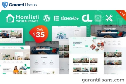 Homlisti – Real Estate WordPress Theme + RTL
