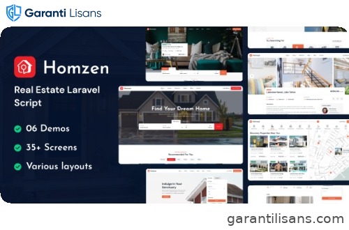 Homzen – Laravel Real Estate Agency Portal Multilingual