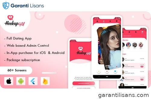 Hookup4u – A Complete Flutter Based Dating App with Admin | Tinder Clone