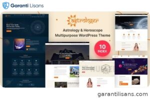 Horoscope and Astrology WordPress Theme With AI Content Generator