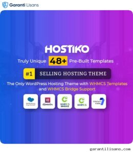 Hostiko WordPress WHMCS Hosting Theme