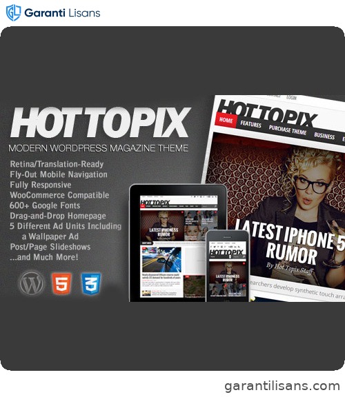 Hot Topix – Modern WordPress Magazine Theme