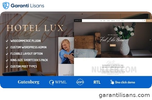 Hotel Lux – Resort & SPA WordPress Theme