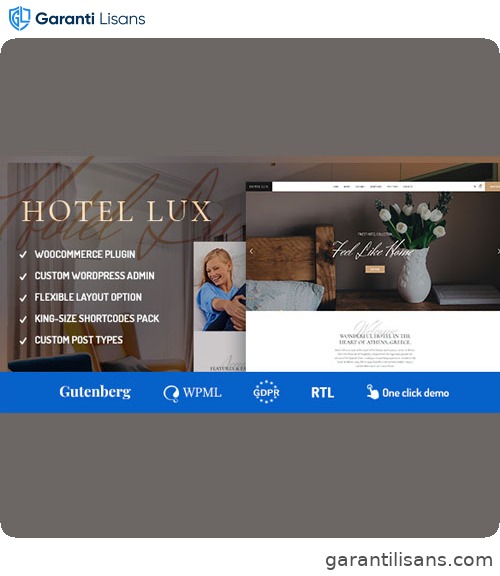 Hotel Lux – Resort & SPA WordPress Theme