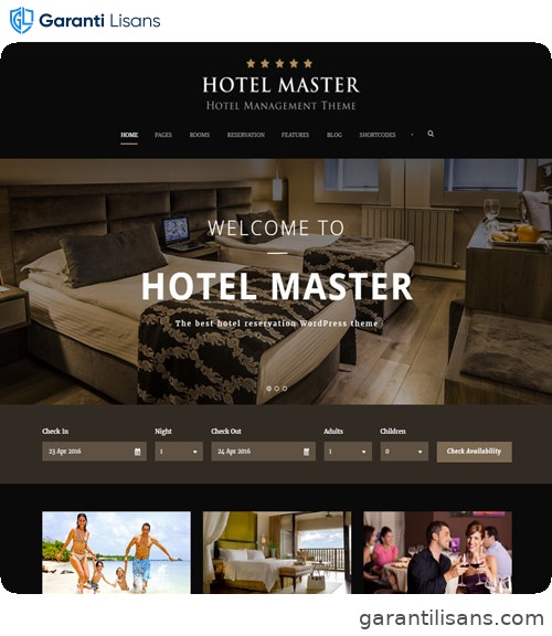 Hotel Master | Hotel WordPress Theme For Hotel Booking