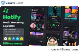 Hotify – Music Streaming App React Native CLI Ui Kit