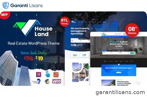 Houseland – Real Estate WordPress Theme
