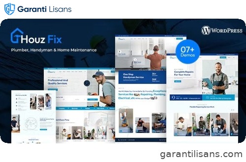 HouzFix – Plumber, Handyman Services WordPress Theme