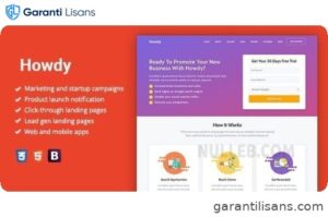 Howdy – Multipurpose High-Converting Landing Page WordPress Theme