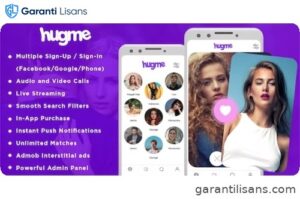 Hugme – Android Native Dating App with Audio Video Calls and Live Streaming