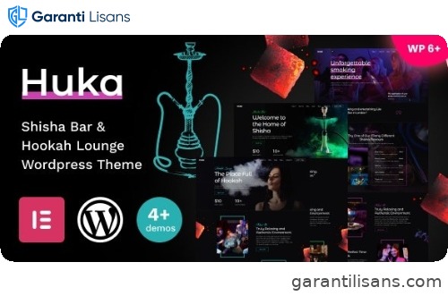 Huka – Shisha Bar & Hookah Lounge WordPress Theme