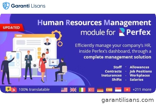 Human Resources Management – HR module for Perfex CRM