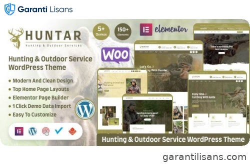 Huntar – Hunting & Outdoor WordPress Theme