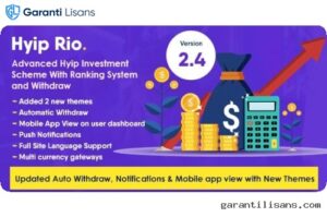 Hyip Rio – Advanced Hyip Investment Scheme With Ranking System and Automatic Withdraw