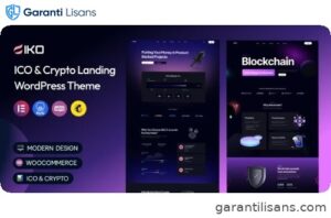 IKO – ICO & Crypto Landing WordPress Theme