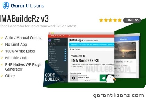 IMABuildeRz 3 – Ionic Mobile App Builder + Code Generator