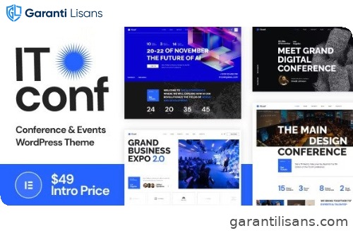 ITconf – Conference & Events WordPress Theme