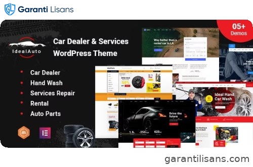 IdealAuto – Car Dealer & Services WordPress Theme