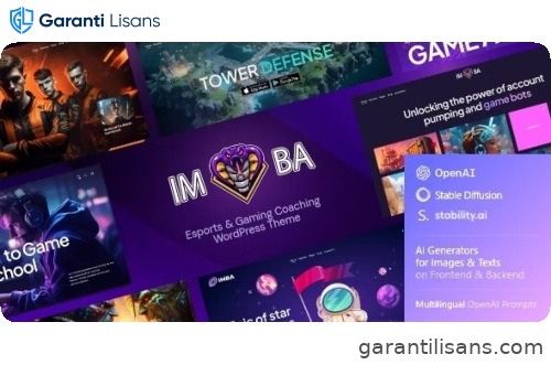 Imba — Esports & Gaming Coaching WordPress Theme