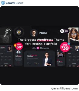 InBio – Personal Portfolio WordPress Theme
