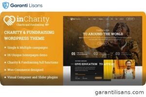 InCharity | Fundraising, Non-profit organization WordPress Theme