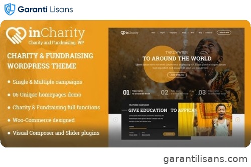 InCharity | Fundraising, Non-profit organization WordPress Theme
