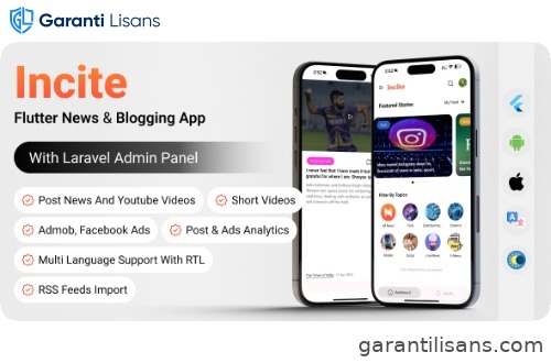 Incite News App | Short News App Complete Solution