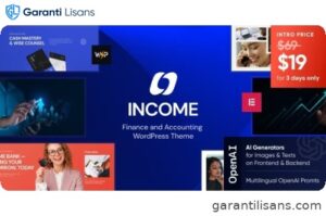 Income – Finance & Consulting Business WordPress Theme
