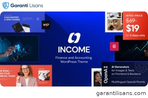 Income – Finance & Consulting Business WordPress Theme