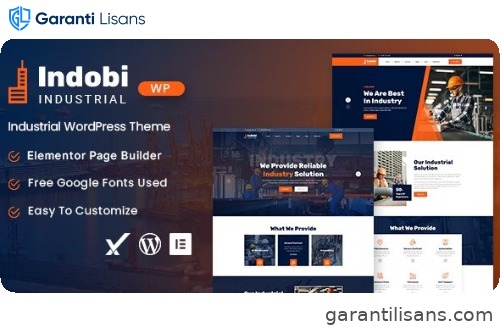 Indobi – Industrial WordPress Theme
