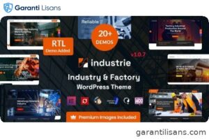 Industrie – Factory & Industry WordPress Theme