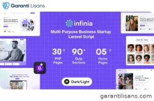 Infinia – Multipurpose Business Consulting Startup Laravel Script