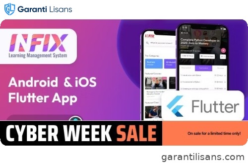 Infix LMS Flutter – Flutter Mobile App for Android and iOS