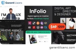 Infolio – Digital Agency & Creative Portfolio WordPress Elementor Theme