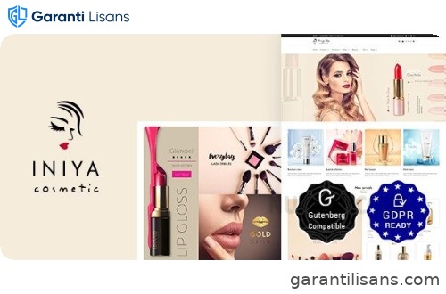 Iniya – Beauty Store, Cosmetic Theme