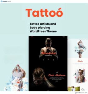 Inkscape – Tattoo WordPress Theme