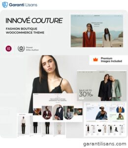 Innové Couture – Clothing Ecommerce WordPress Theme