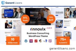Innovix – Business Consulting WordPress Theme