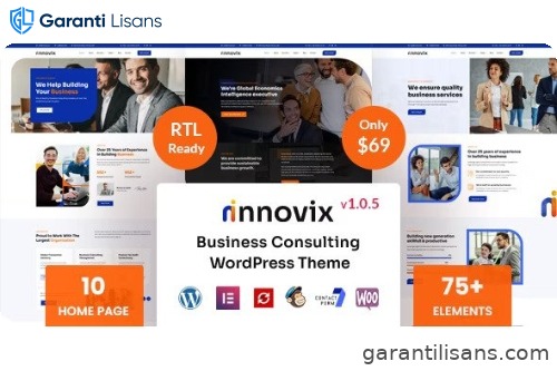 Innovix – Business Consulting WordPress Theme